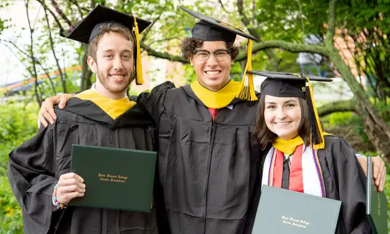 Portrait of graduate students