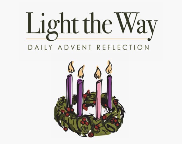 Light the Way Daily Advent Reflection graphic logo