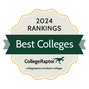 College Raptor Logo - 2024 Badge