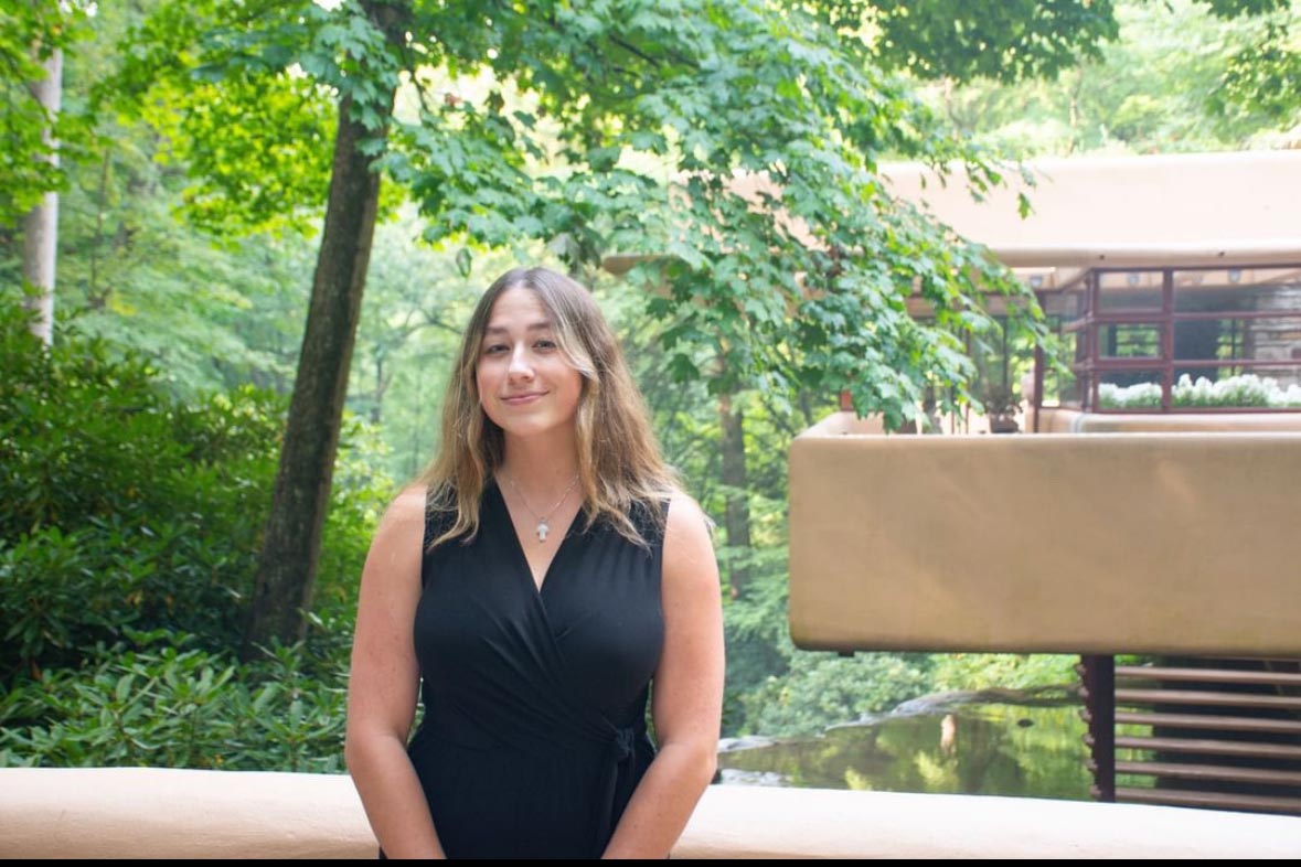 Portrait Gabbie Milcoff at Fallingwater