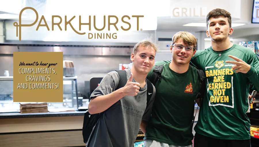 Click here to provide feedback on our dining services.