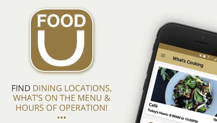 Click here to download our Food U app brochure.