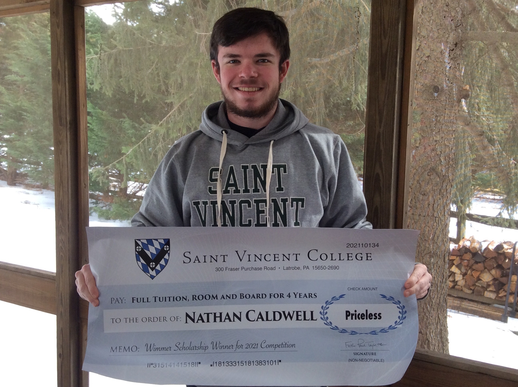 Saint Vincent College Announces Winners of Wimmer Scholarship