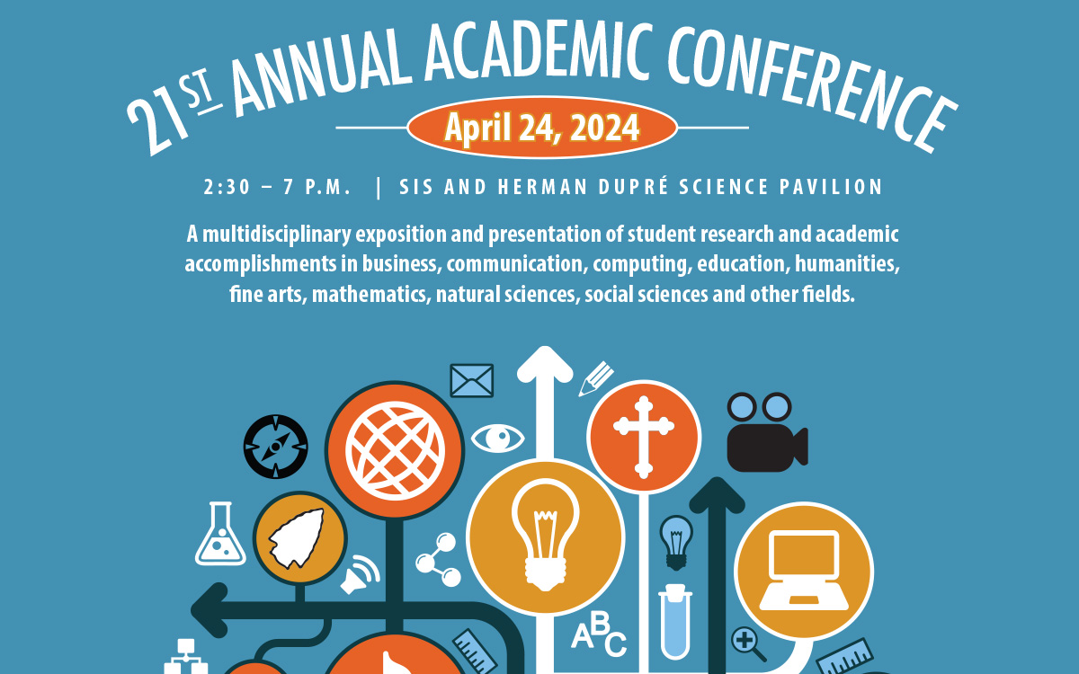 Poster for the 21st Annual Academic Conference at Saint Vincent College