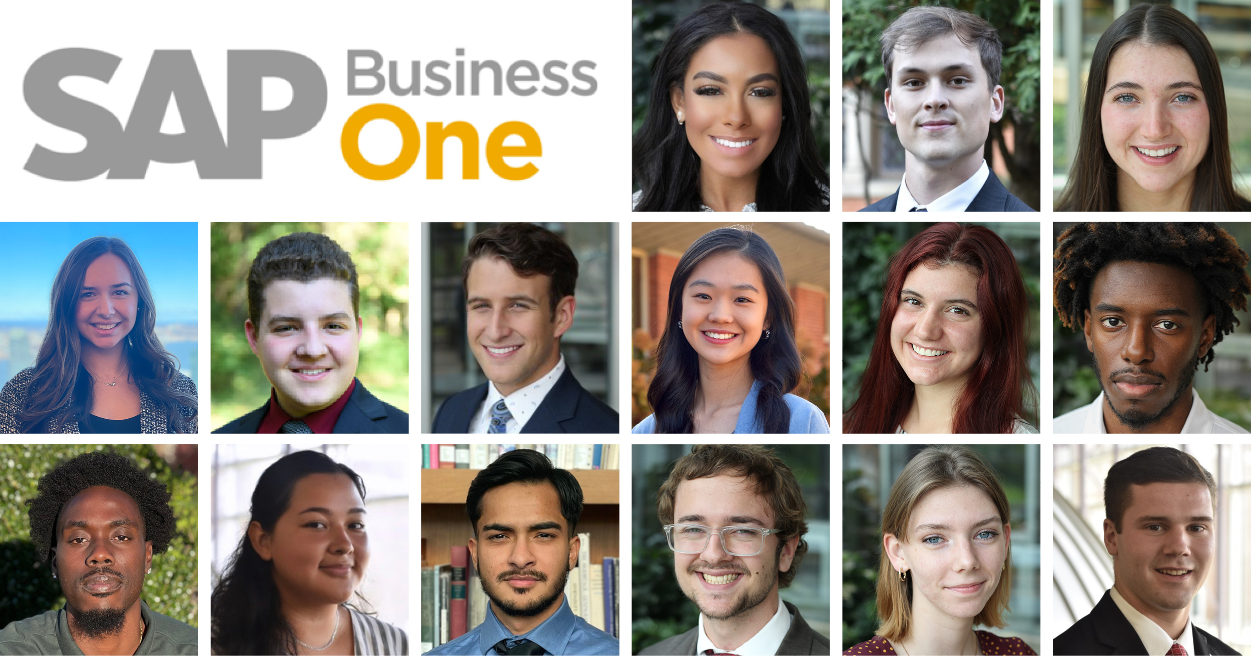 Fifteen SAP Business One students accept SAP internships for Summer